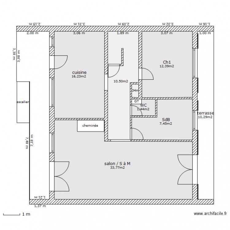 109rvbniv1. Plan de 0 pièce et 0 m2