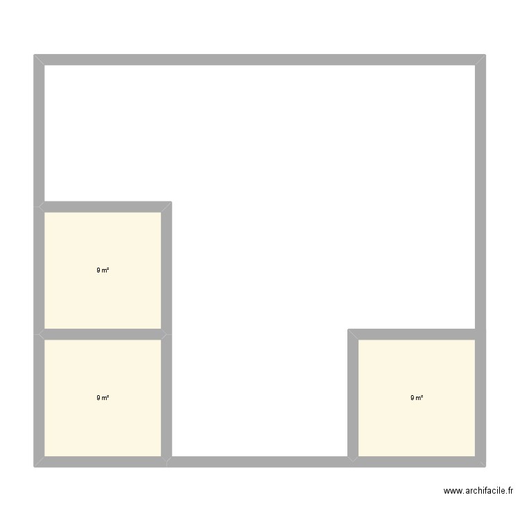 Planmaison. Plan de 3 pièces et 27 m2