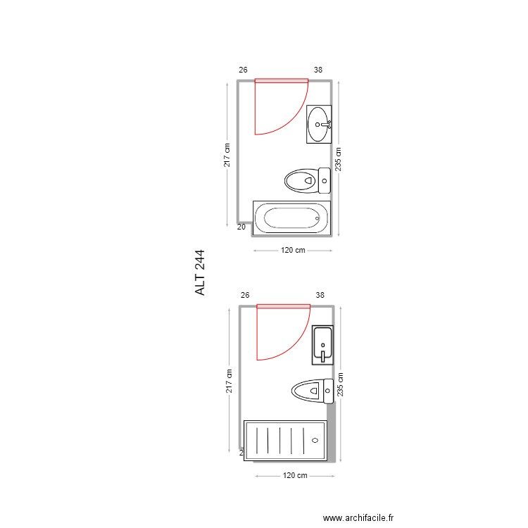 MARIA SOLANO. Plan de 1 pièce et 3 m2
