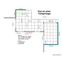 Terrasse et véranda V2 calepinage (dalle 80x80)