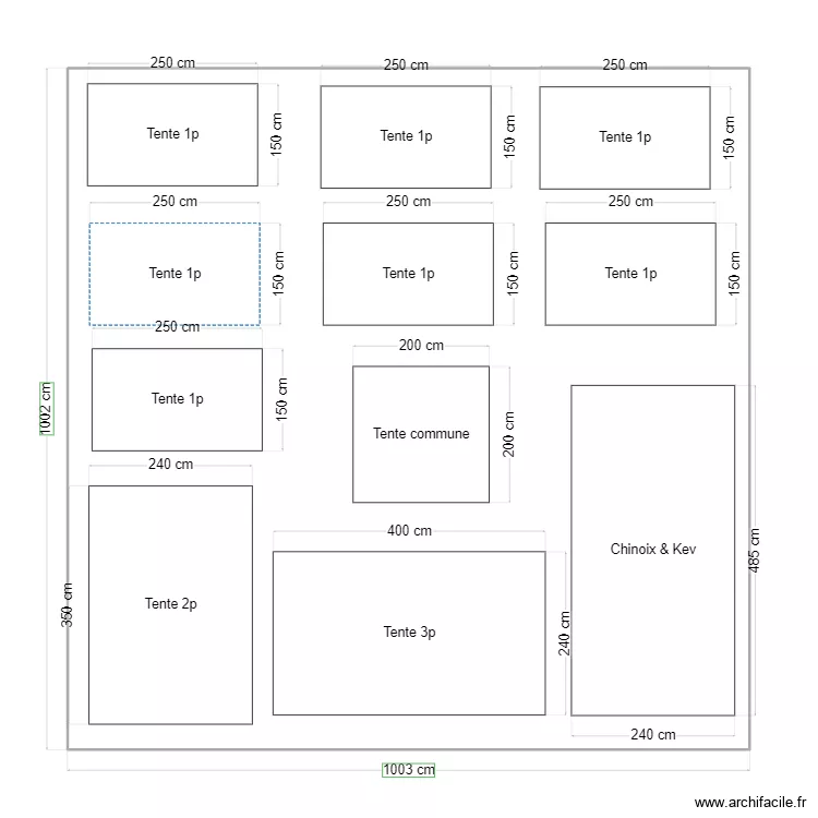 Tomorrowland Friendship. Plan de 