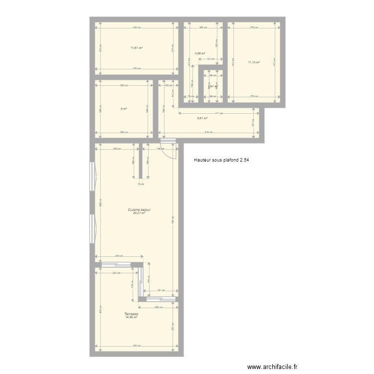 Moroni Pfastatt. Plan de 0 pièce et 0 m2