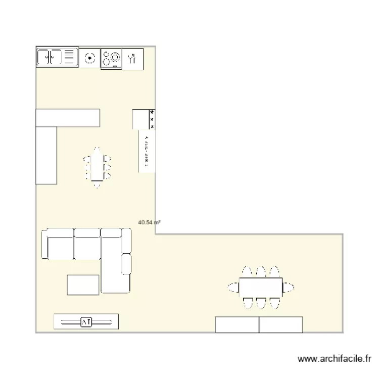 amenagement cuisine sejour salon. Plan de amenagement cuisine sejour salon. Plan de