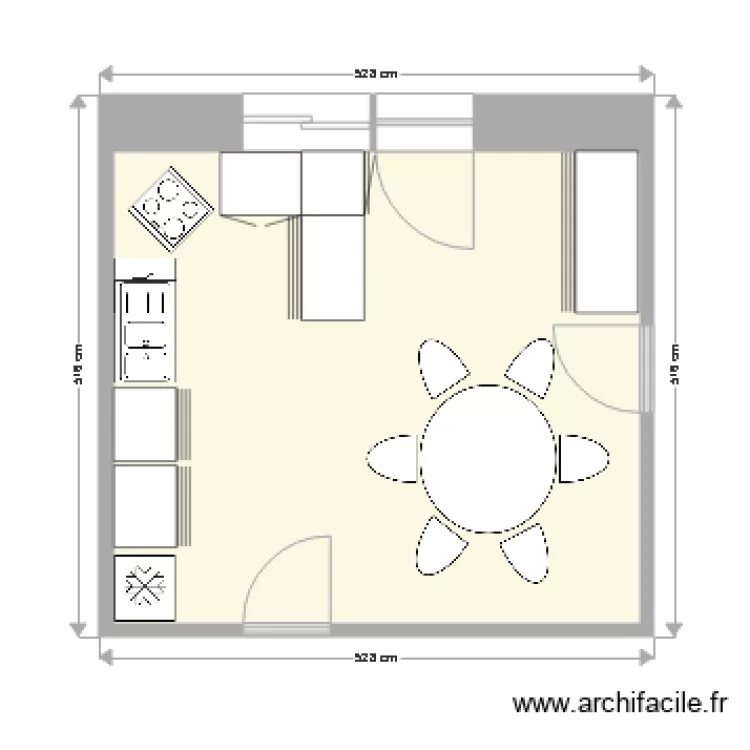 cuisine Lolmière. Plan de cuisine Lolmière. Plan de