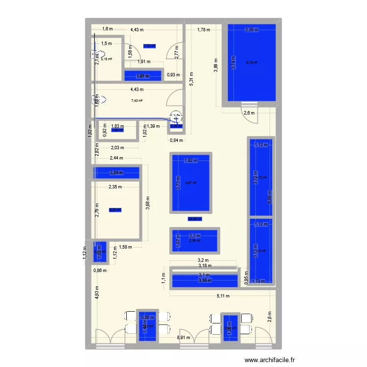NEW ANCENIS. Plan de 24 et 149 m² NEW ANCENIS. Plan de 24 et 149 m²