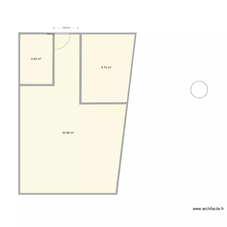apart maman couloir milieu. Plan de 