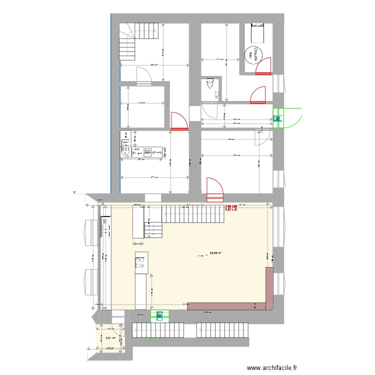 POUMAY CAVE BAR. Plan de 0 pièce et 0 m2