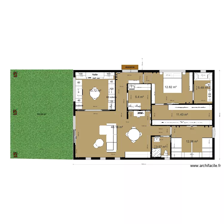 maison  SS. Plan de 