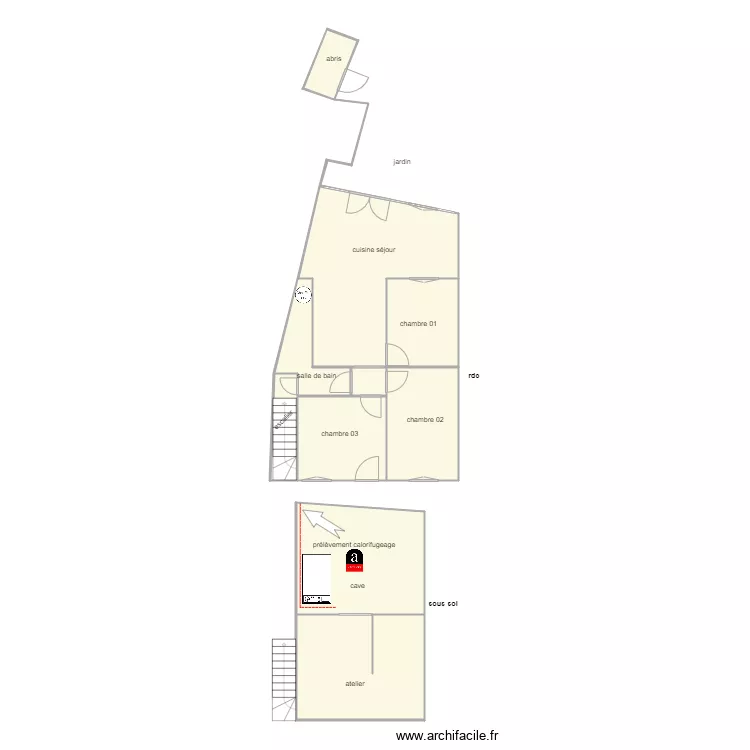 sarrazin1160 am. Plan de 