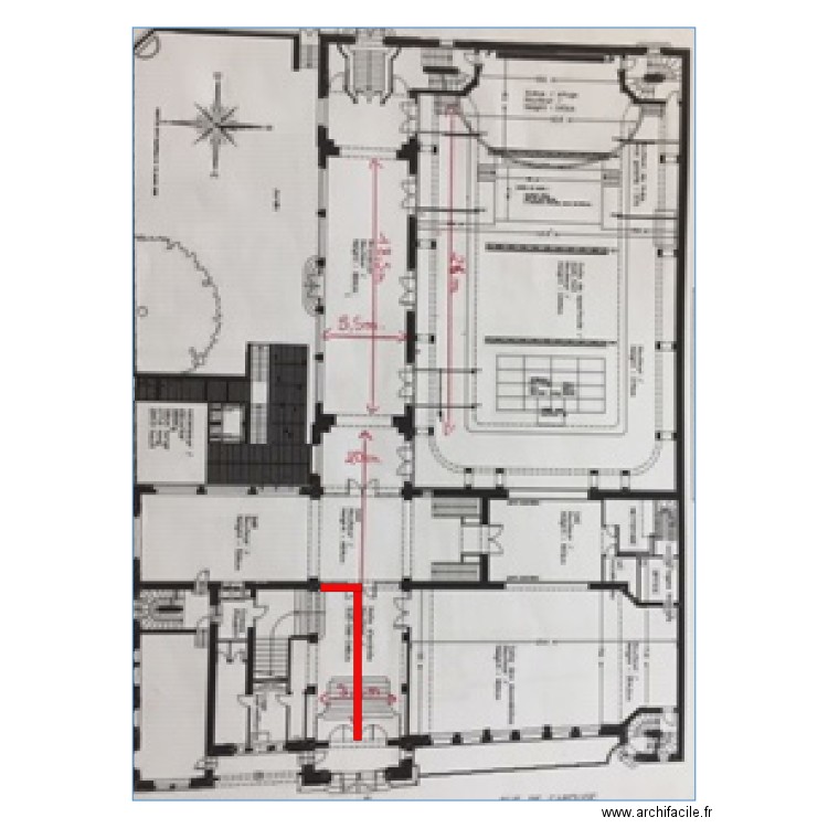 cloison Pitoef. Plan de 0 pièce et 0 m2
