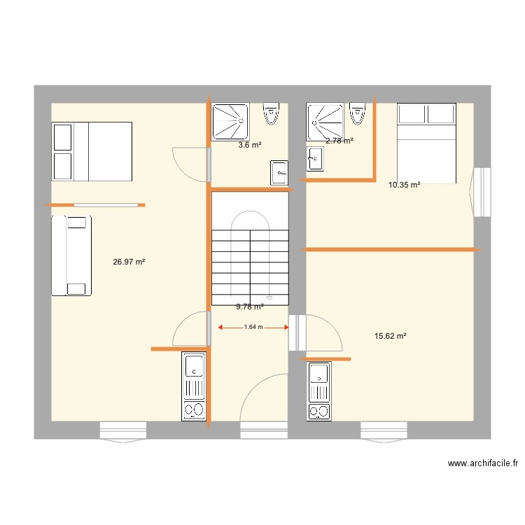 LOCATION camille portes ok APPART ESSAI. Plan de 0 pièce et 0 m2