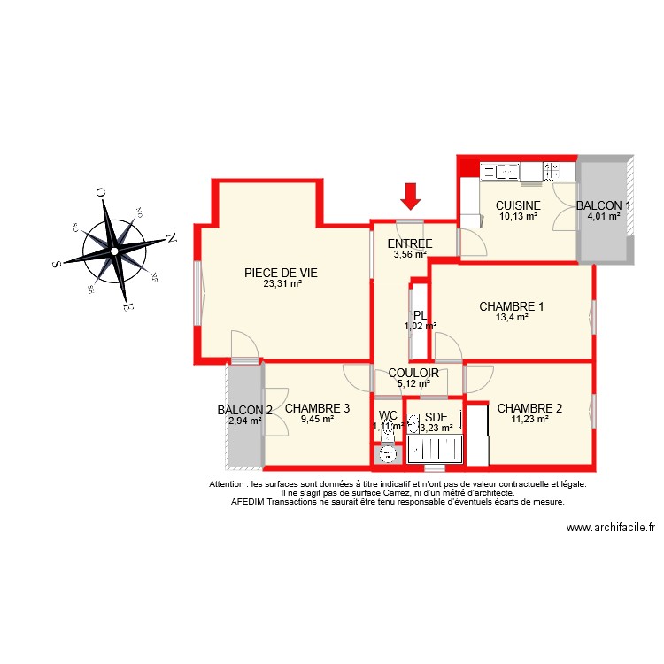 BI 7187. Plan de 0 pièce et 0 m2