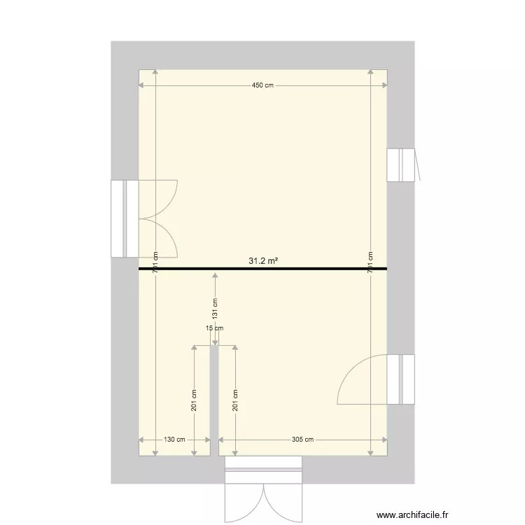 Plan Chailloux. Plan de 