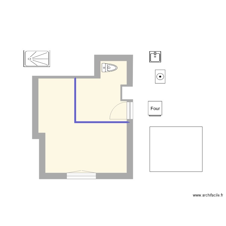 piat 4. Plan de 0 pièce et 0 m2