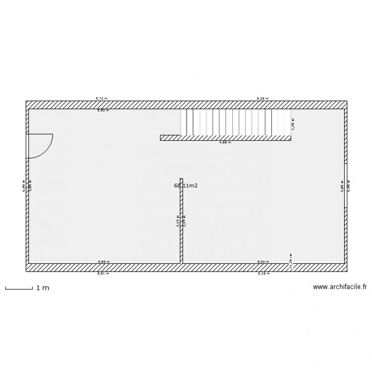Rez de chaussé casa nostra avant 14/03. Plan de 0 pièce et 0 m2
