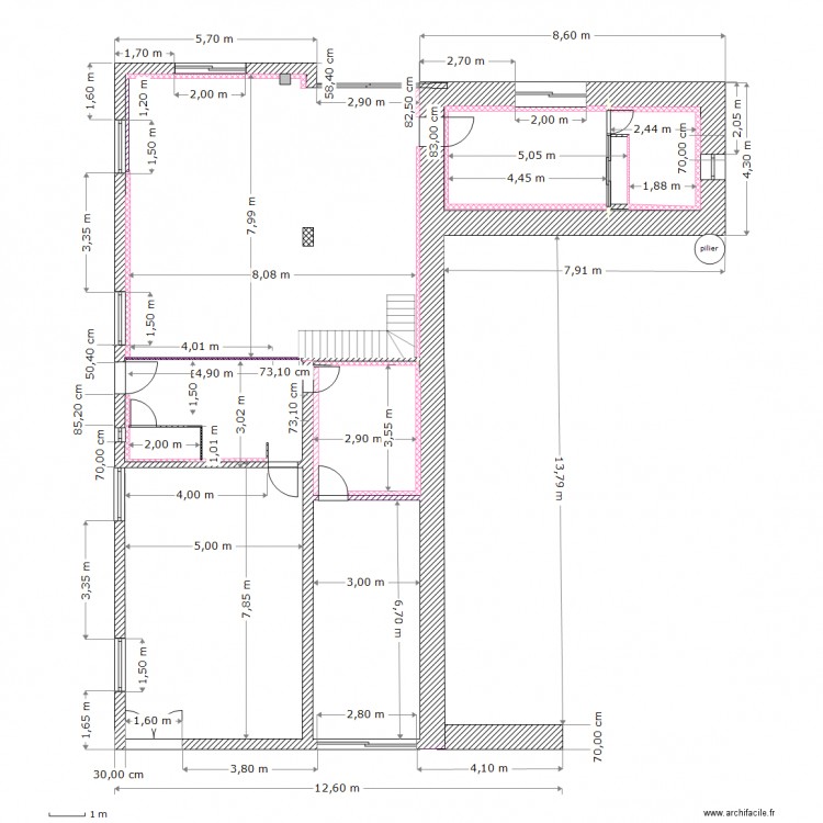 rdc PC. Plan de 0 pièce et 0 m2