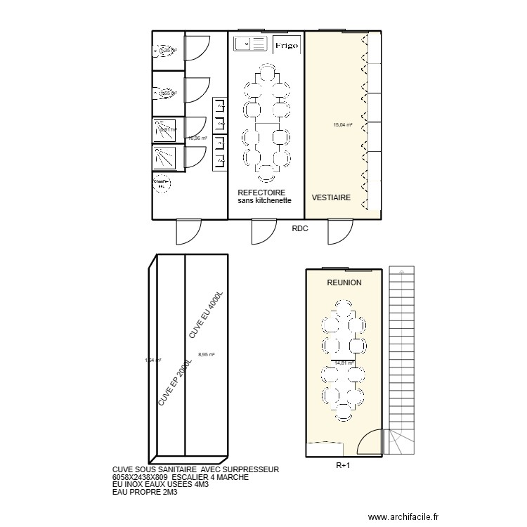 CNR PIERRE-BENITE  OPTION 2. Plan de 0 pièce et 0 m2