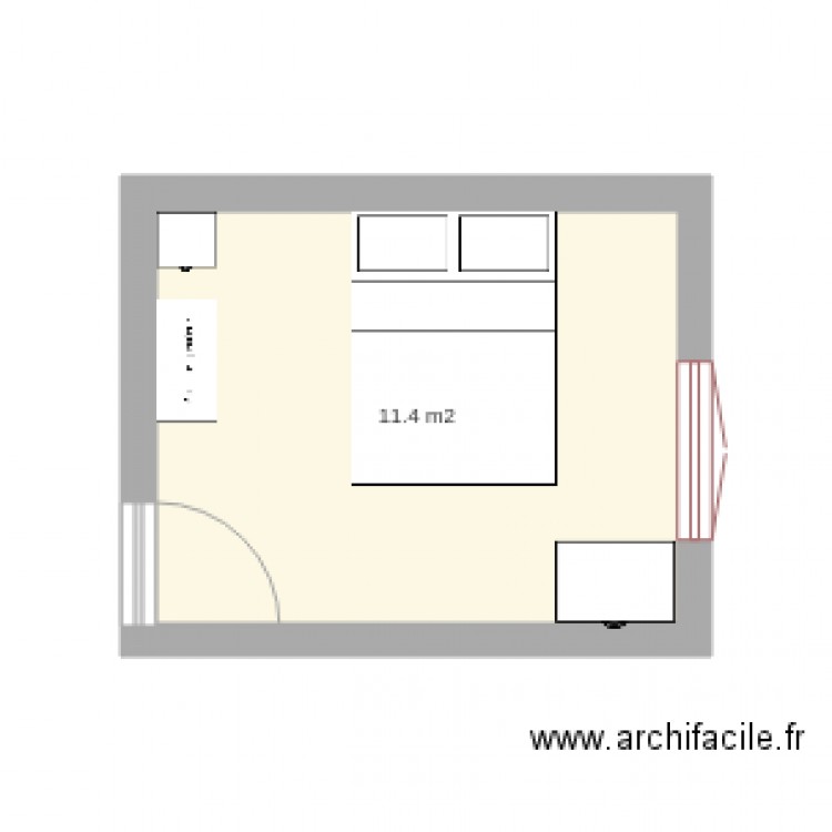 Chambre clém chez mami. Plan de 0 pièce et 0 m2