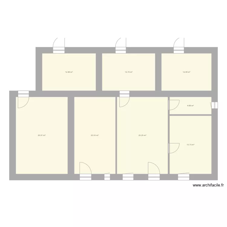 plan ancienne maison vrai cote . Plan de 