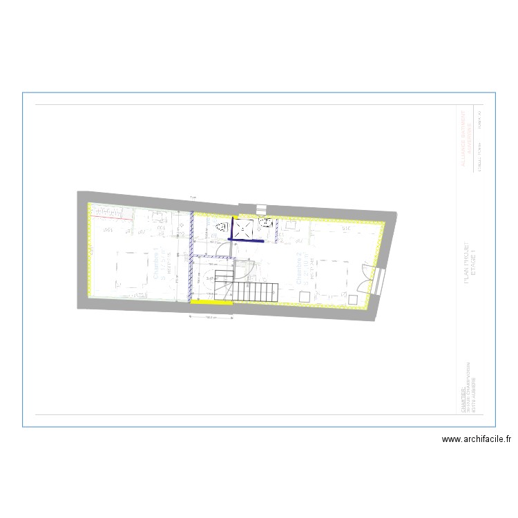 Aubière projeté R2. Plan de 0 pièce et 0 m2