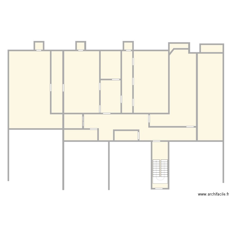 Bloc C. Plan de 0 pièce et 0 m2