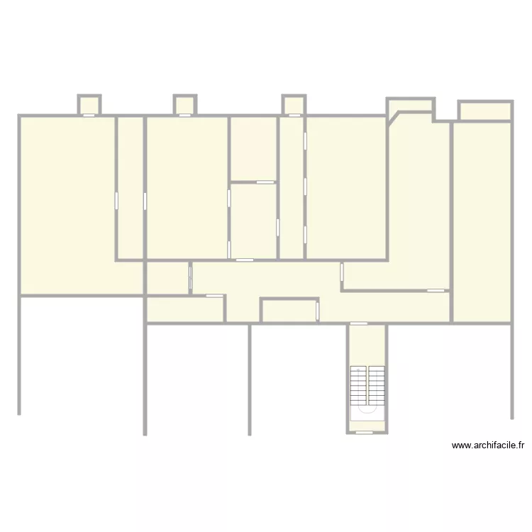 Bloc C. Plan de Bloc C. Plan de