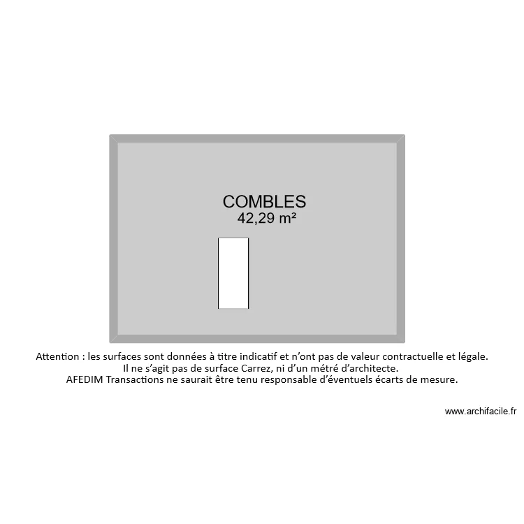 BI9801 COMBLES. Plan de 