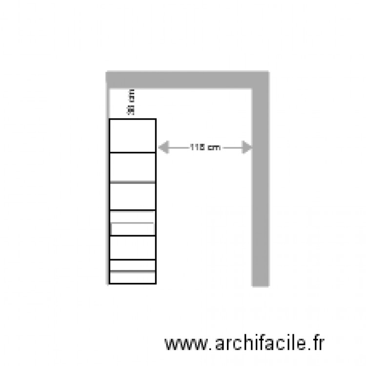 Placard 2. Plan de 0 pièce et 0 m2