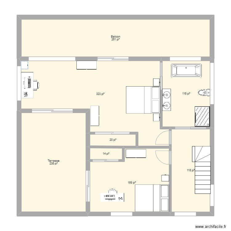 MM 2e. Plan de 0 pièce et 0 m2