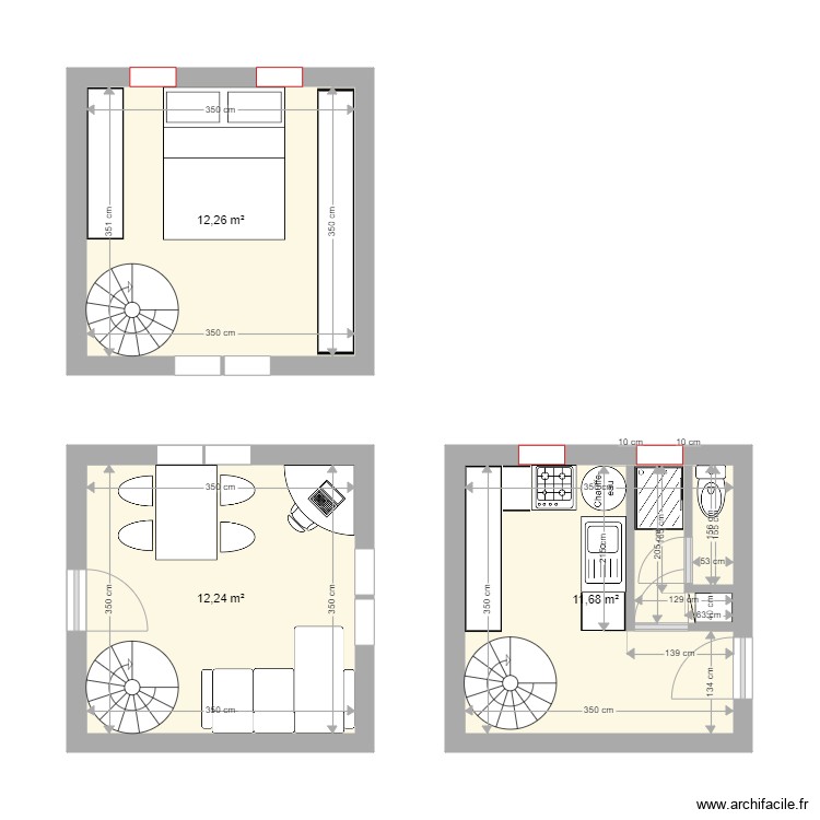 chalet LaVillette. Plan de 0 pièce et 0 m2