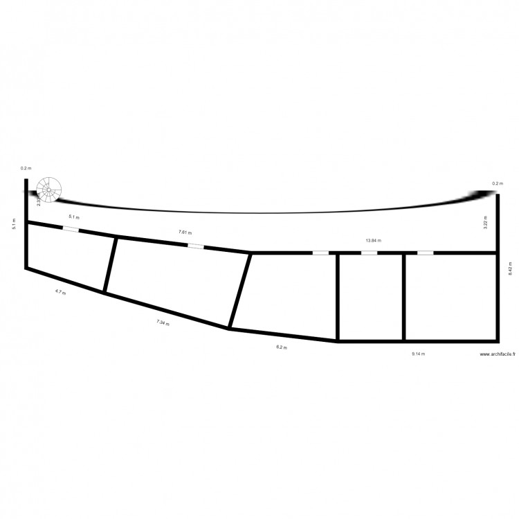 AUDI CAEN ETAGE VN. Plan de 0 pièce et 0 m2