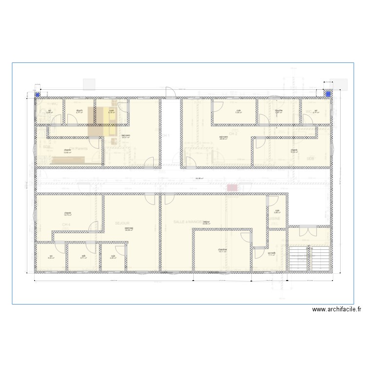 LK etage 1 proposition 9. Plan de 0 pièce et 0 m2