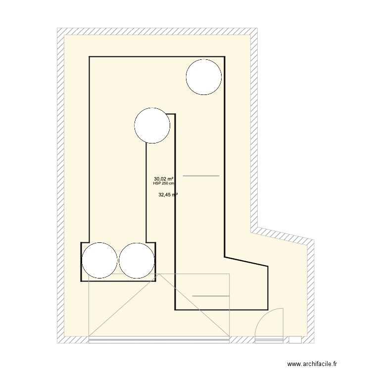 Garage Jugan. Plan de 0 pièce et 0 m2