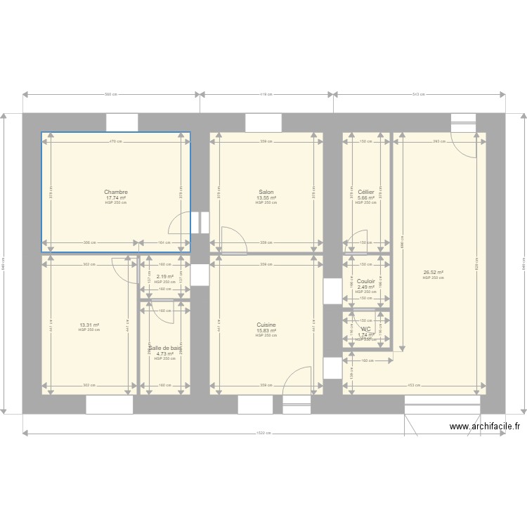 Plan MALIKA. Plan de 0 pièce et 0 m2