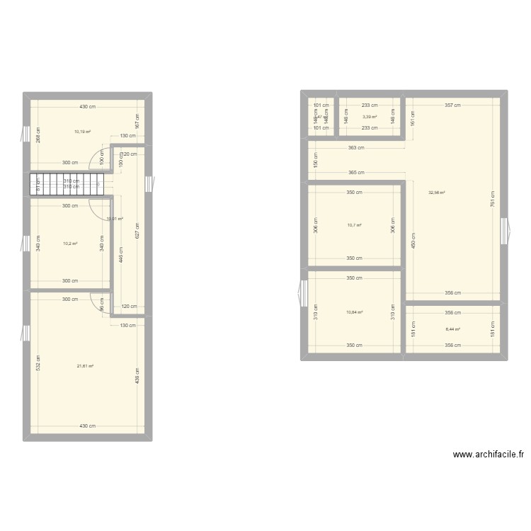 maison evolutive v2. Plan de 10 pièces et 117 m2