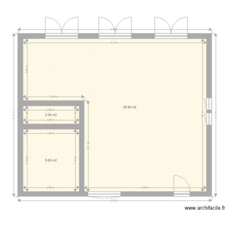 maison. Plan de 0 pièce et 0 m2