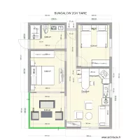 bungalow 2 chambres TIARE