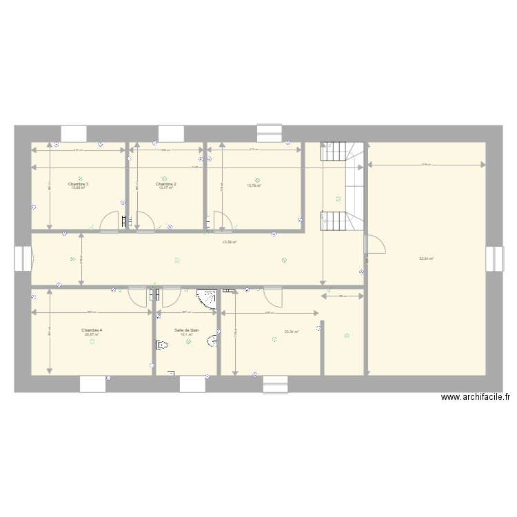 La grée 14 septembre  Electricité. Plan de 0 pièce et 0 m2