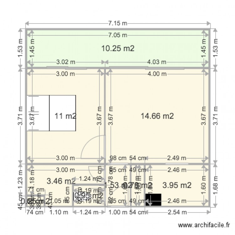 brineau. Plan de 0 pièce et 0 m2