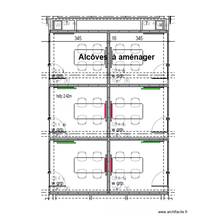 Salles Open+. Plan de Salles Open+. Plan de