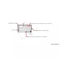 plan toilette projet&eacute; dossier 6440