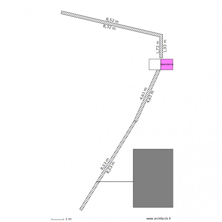 plan de masse. Plan de 0 pièce et 0 m2