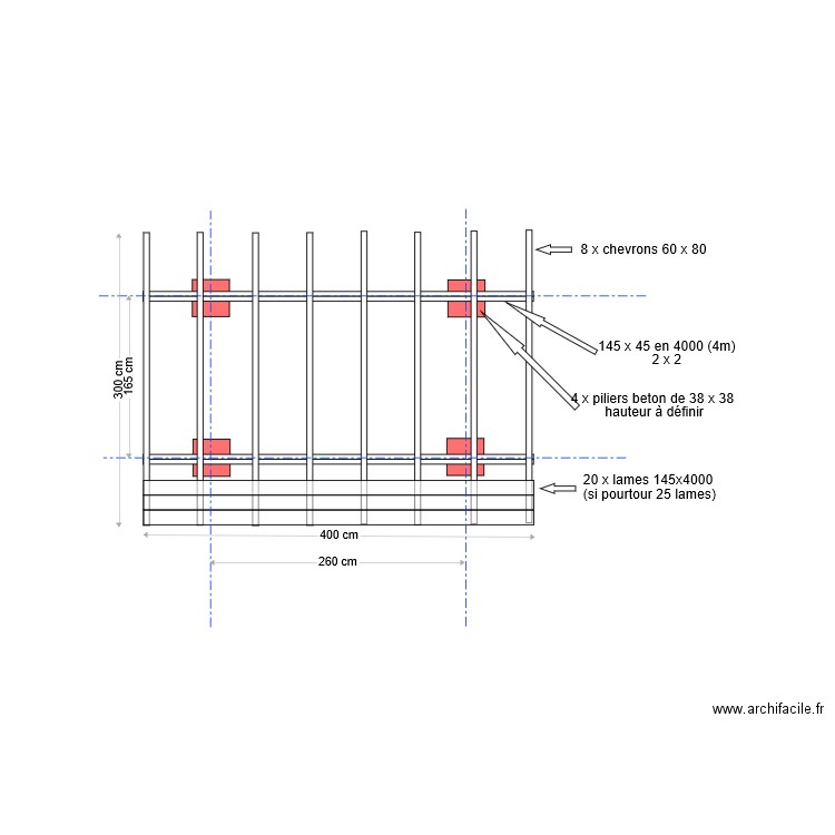 terrasse riviere. Plan de 0 pièce et 0 m2