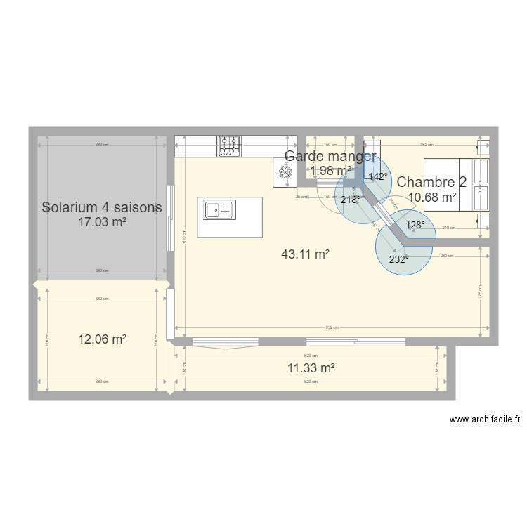 Le mugo des sitelles étage 1. Plan de 0 pièce et 0 m2