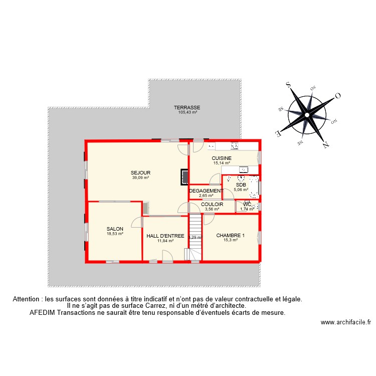 BI 6569 . Plan de 0 pièce et 0 m2