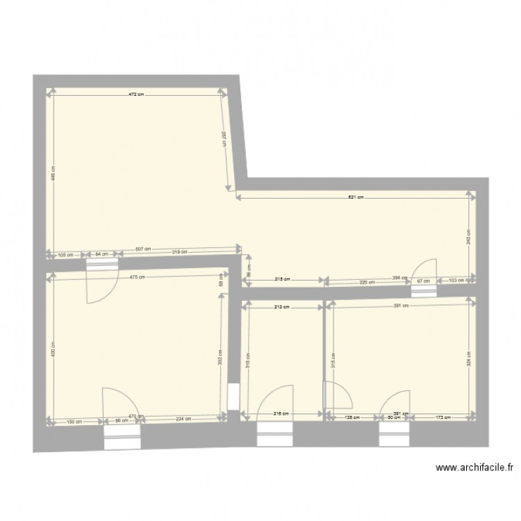 existant sur beychac et caillau. Plan de 0 pièce et 0 m2