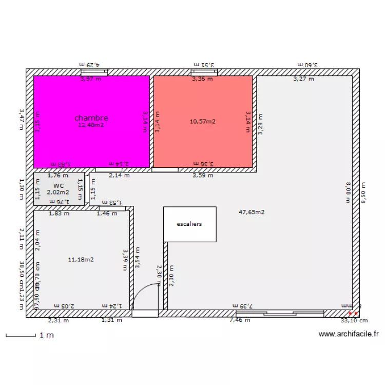 notre maison. Plan de notre maison. Plan de