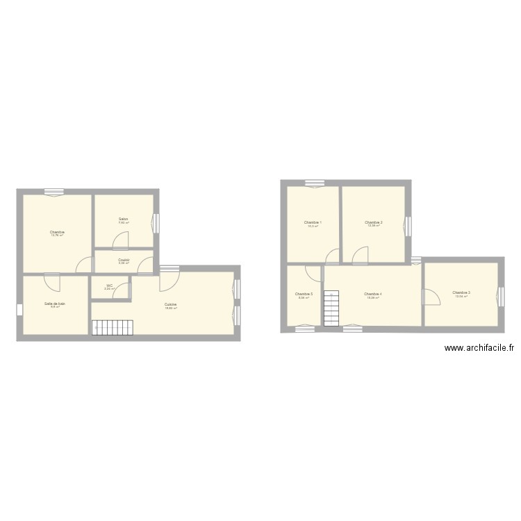 Hicham Belkadi. Plan de 11 pièces et 112 m2