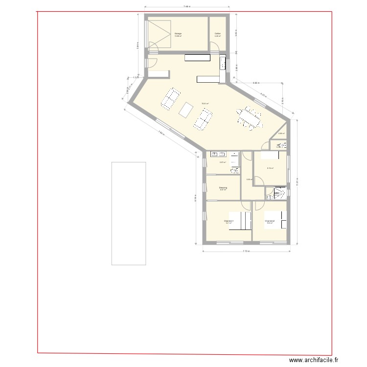 Villa 3 Marie et Jo. Plan de 0 pièce et 0 m2