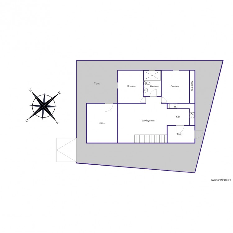 Urb Mirador planta baja. Plan de 0 pièce et 0 m2